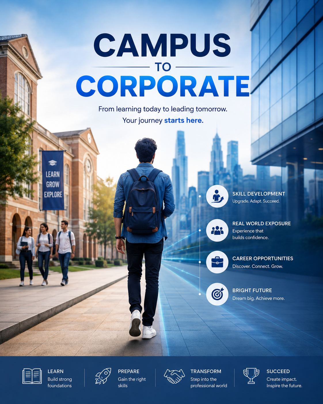 Building capability, from campus to corporate.